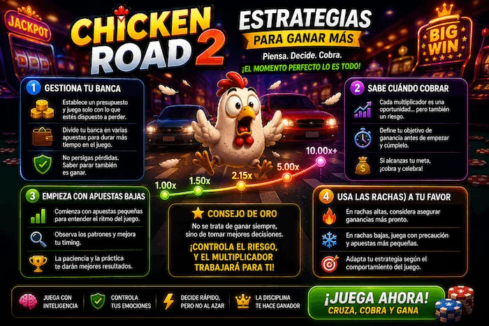 Estrategias para jugar a Chicken Road 2